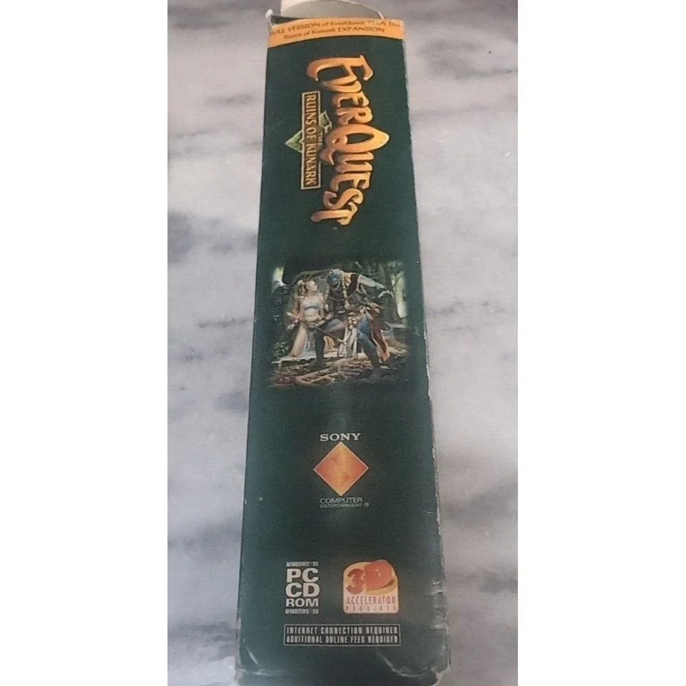 EverQuest: The Ruins of‎ Kunark Big Box 2000 PC Vintage Video Game Collector's